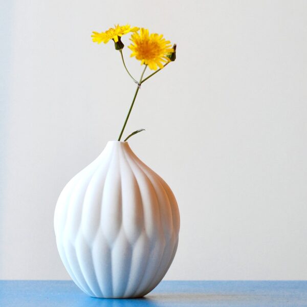 Petite Textured Porcelain Vase - Image 5