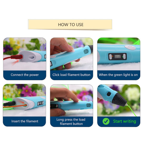 3D Printing Pen 3D Doodler Pen Drawing Pen - Image 5