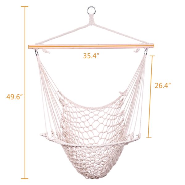 Hanging Rope Air/Sky Chair Swing - Image 6