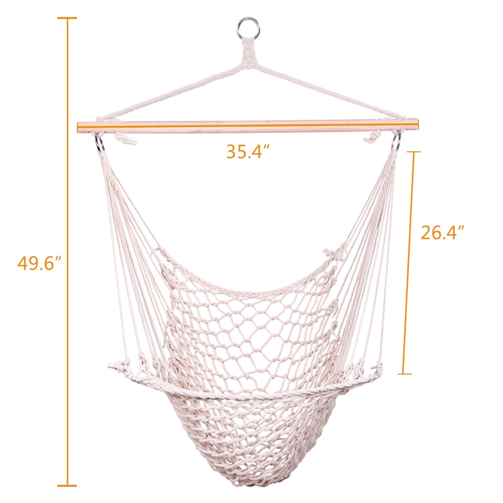 Hanging Rope Air/Sky Chair Swing - Image 6