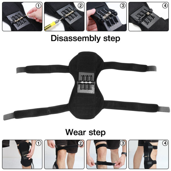 Joint Support Knee Pads Breathable Knee Booster - Image 4