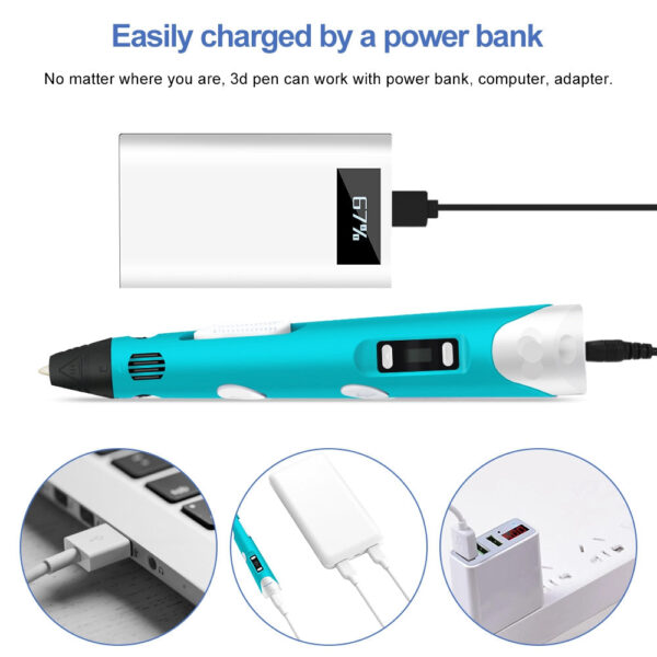 3D Printing Pen 3D Doodler Pen Drawing Pen - Image 3