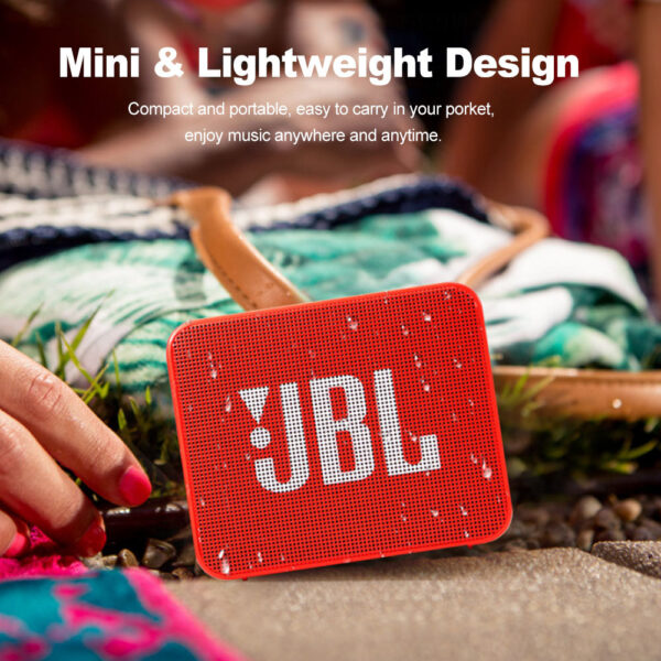 JBL GO 2 Wireless Bluetooth Speaker IPX7 Waterproof With Mic - Image 4