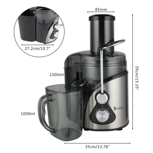 Stainless Steel 3 Gear Electric Juicer Machine - Image 5