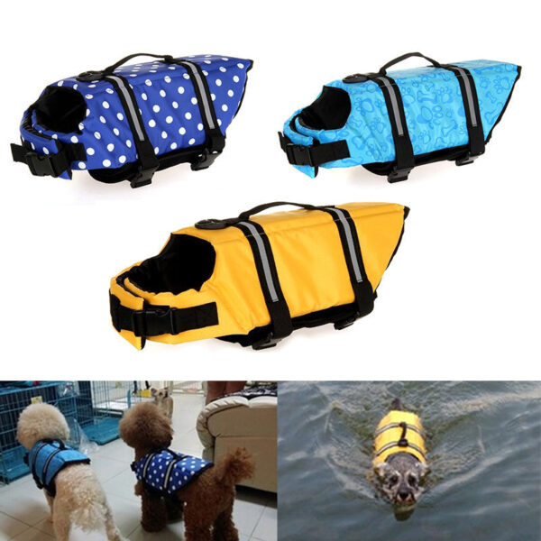 Reflective Strip Pet Life Jacket Dog Life Vest - Image 2