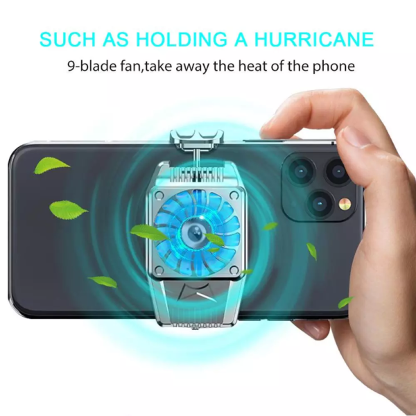 Universal Mobile Phone USB Cooler System Cooling Fan - Image 6