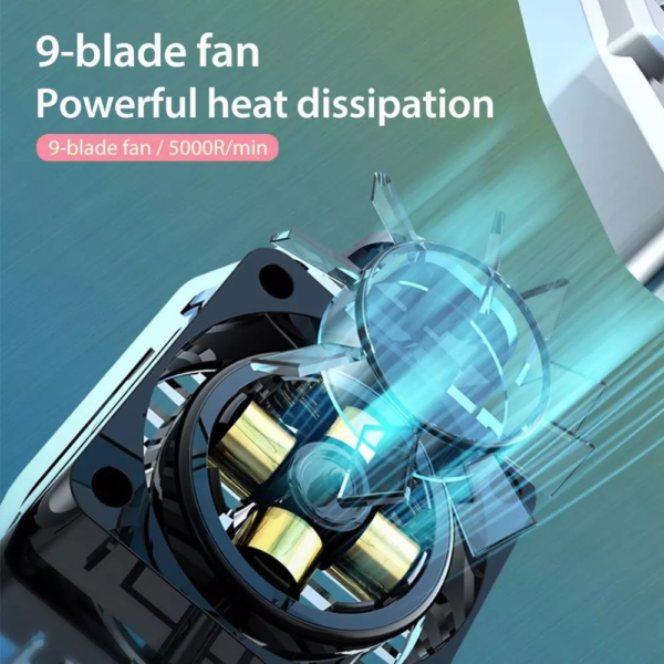 Universal Mobile Phone USB Cooler System Cooling Fan - Image 3