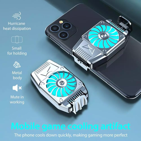 Universal Mobile Phone USB Cooler System Cooling Fan - Image 2