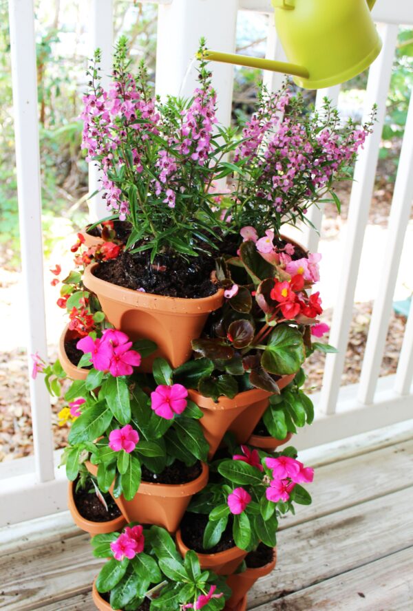 Nature's Distributing Stacking Planters - 5 Tier - Image 3