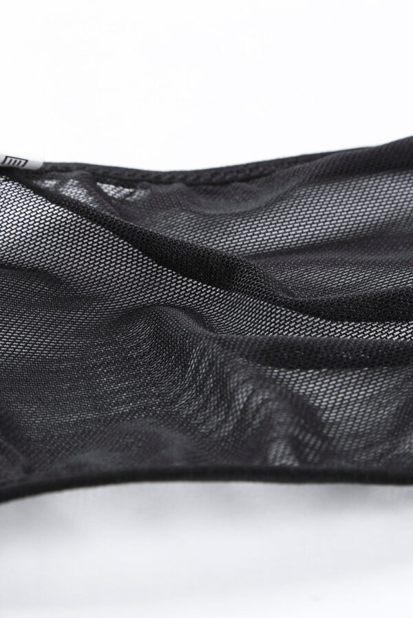 Strappy Mesh Teddy - Image 7