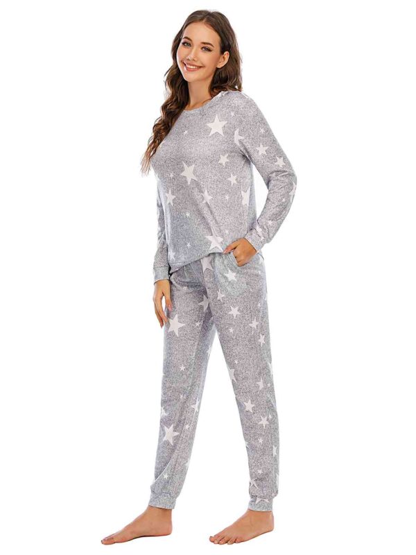 Star Top and Pants Lounge Set - Image 3