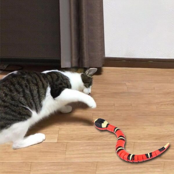 Trend Lency Smart Sensing Snake Electron Interactive Cat Toys - Image 3