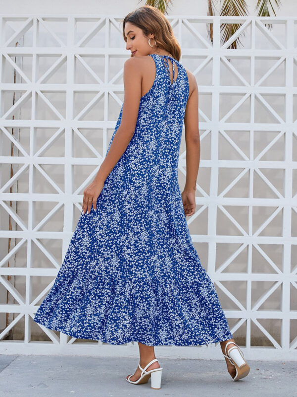Ditsy Floral Scoop Neck Midi Cami Dress - Image 6