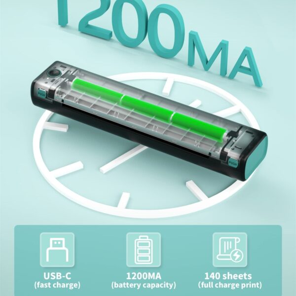 MobiPrint™ A4 Portable Thermal Printer - Image 5