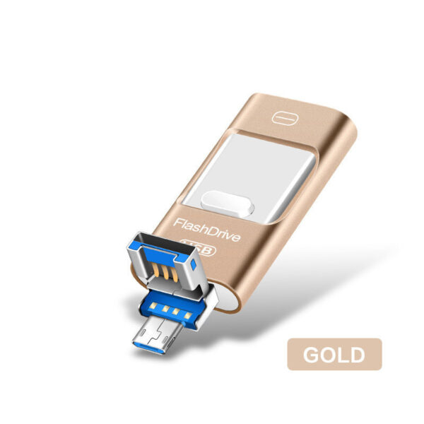 MicroDrive 3-in-1 USB Flash Drive - Image 2