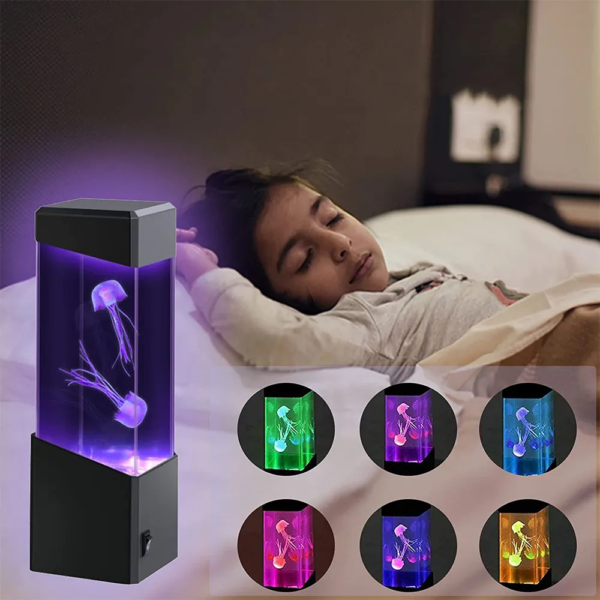 LED Jellyfish Night Light - Image 7