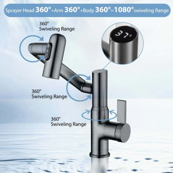 SmartFlow Intelligent Faucet With a Digital Display - Image 8
