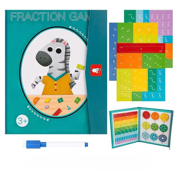 Magnetic Fraction Educational Puzzle - Image 6