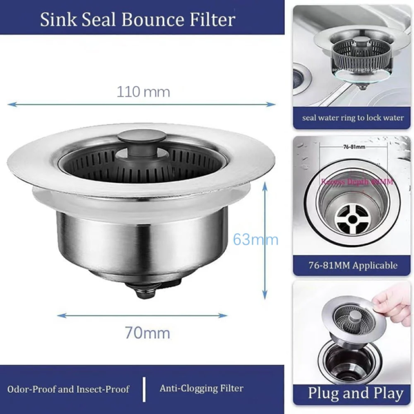 Upgraded Kitchen Sink Filter - Image 13