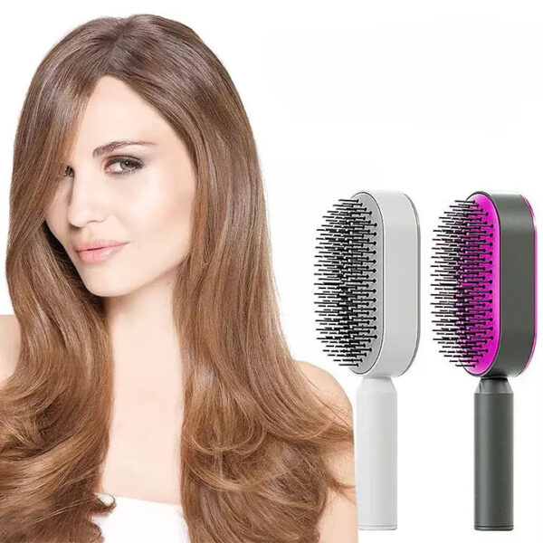 Velira™ Self-Cleaning Hair Brush - Image 5