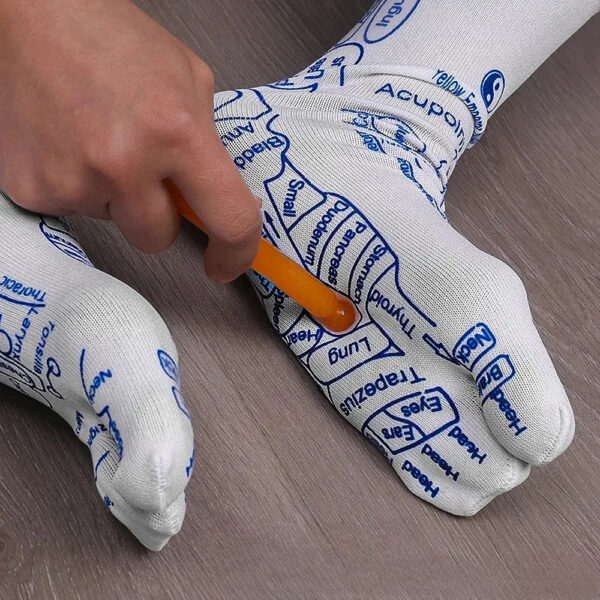 RefleSocks™ Acupressure Chart Socks - Image 6