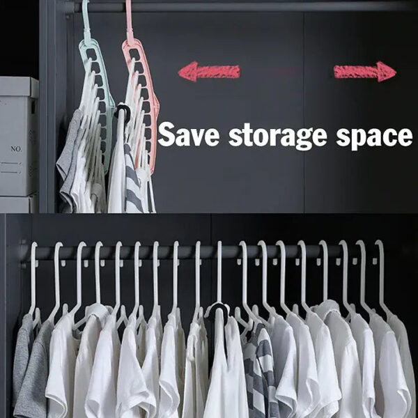 9-in-1 Wardrobe Hanger - Image 2