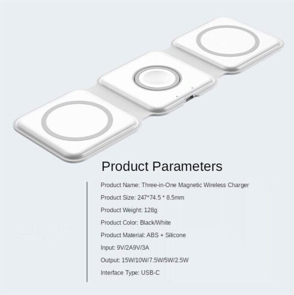 3-in-1 Magnetic Wireless Charger - Image 4