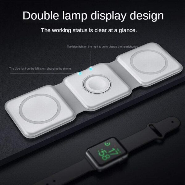 3-in-1 Magnetic Wireless Charger - Image 5