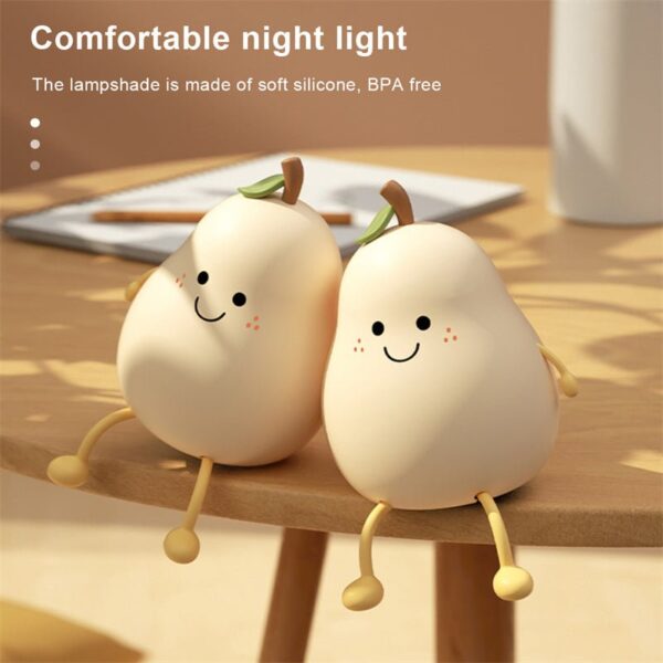 LED Pear Night Light - Image 2