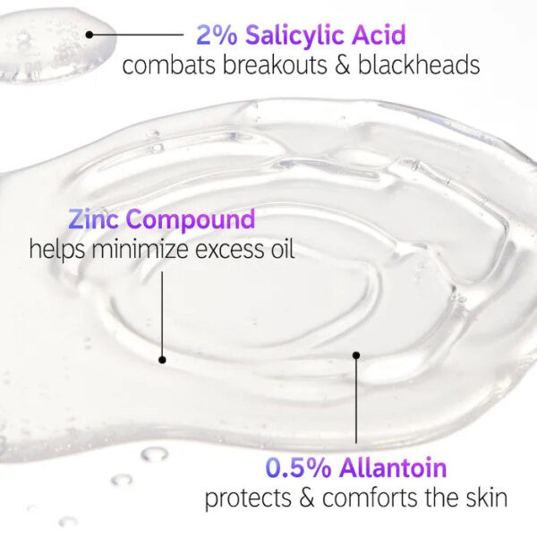 The INKEY List Salicylic Acid Acne + Blackhead Cleanser - Image 5