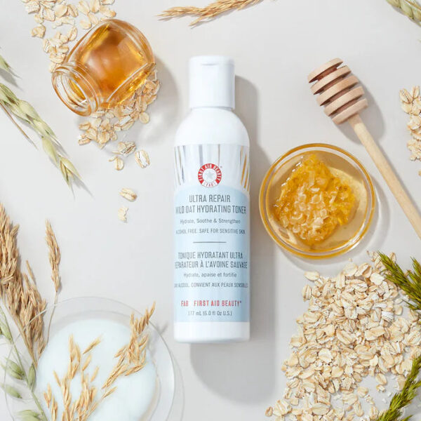 Hydrating Toner with Squalane + Oats - Image 5