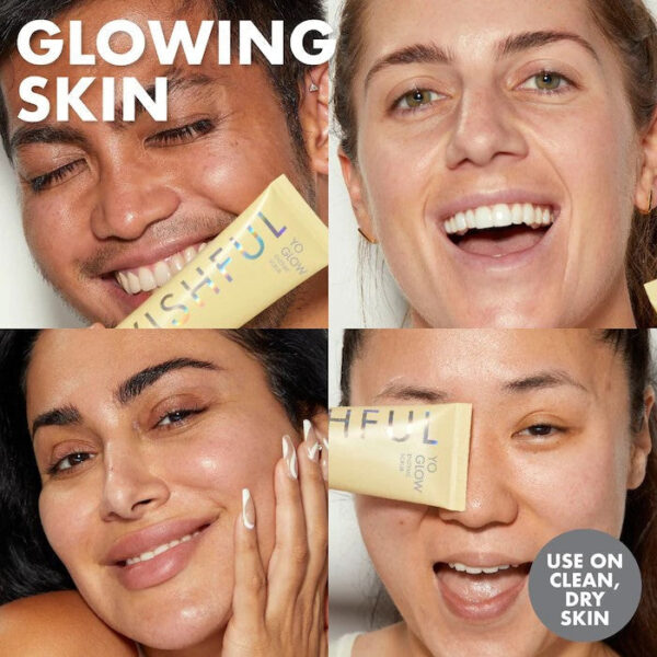 Wishful Yo Glow AHA & BHA Facial Enzyme Scrub - Image 4