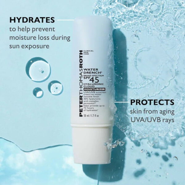 Peter Thomas Roth Water Drench® Hyaluronic Hydrating Moisturizer SPF 45 - Image 5