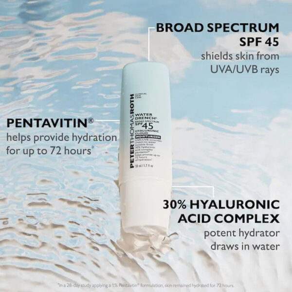 Peter Thomas Roth Water Drench® Hyaluronic Hydrating Moisturizer SPF 45 - Image 6