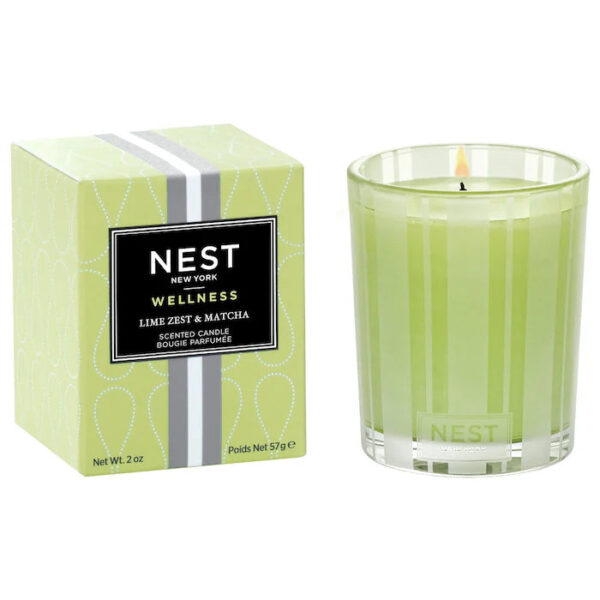 Lime Zest & Matcha Votive Candle - Image 2