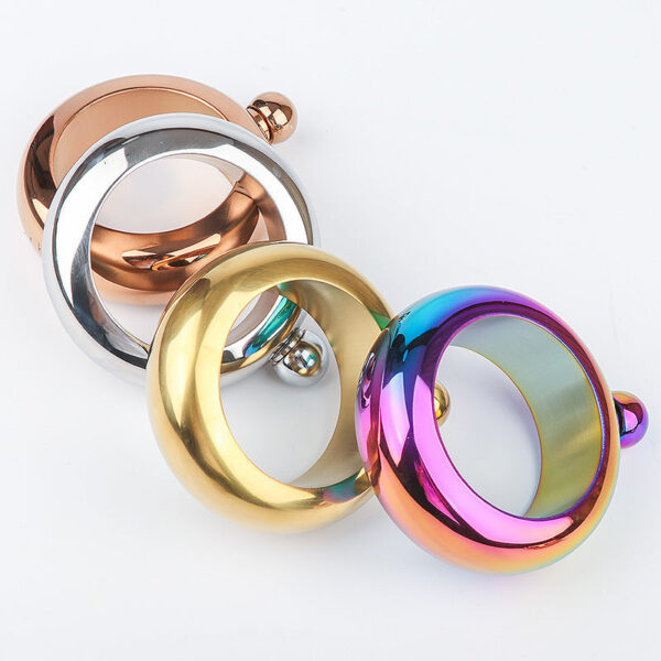 Flagon Funnel Bangle Hip Flask Alcohol Bracelet