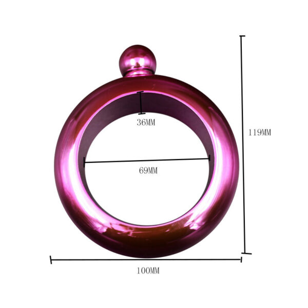 Flagon Funnel Bangle Hip Flask Alcohol Bracelet - Image 9