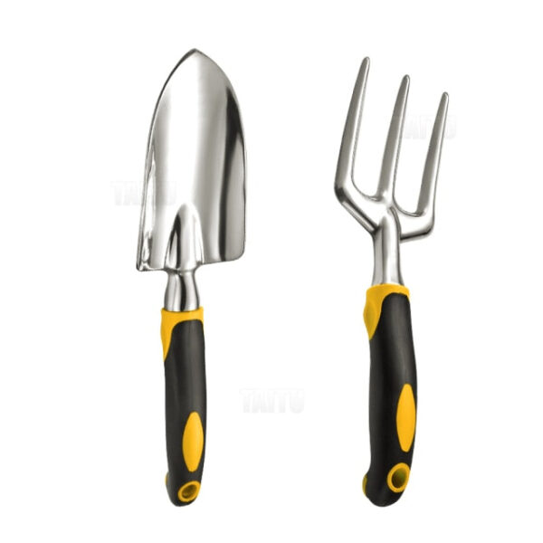 TAITU Garden Tool Hand Trowel Bonsai Shovel Rake,Cultivator,Weeder Tools With Ergonomic Handle,Garden Lawn Farmland Transplant - Image 3