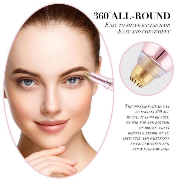 Painless Eyebrow Trimmer Pen Automatic Epilator - Image 3
