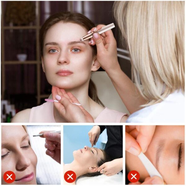 Painless Eyebrow Trimmer Pen Automatic Epilator - Image 2