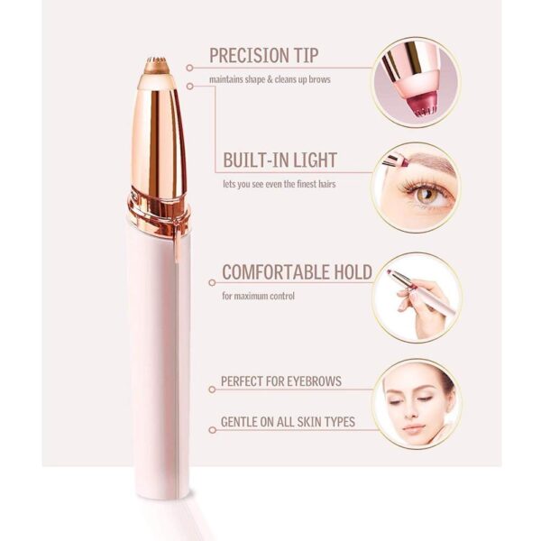 Painless Eyebrow Trimmer Pen Automatic Epilator - Image 12