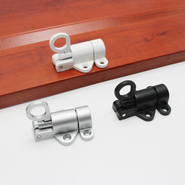 Pull Ring Spring Loaded Door Window Latch Lock