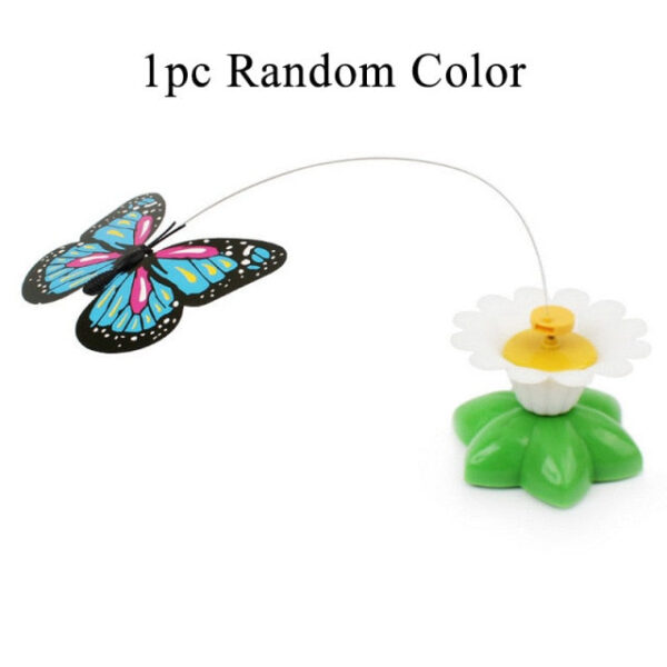 Flying Colorful Butterfly Cat Toy