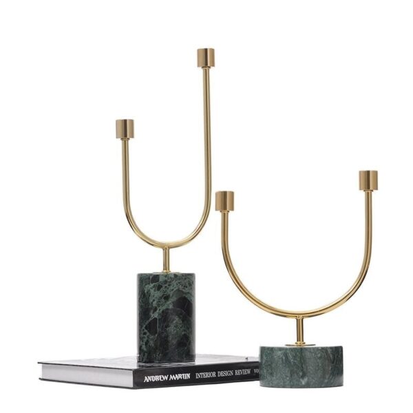 Luxe Marble Candle Holder