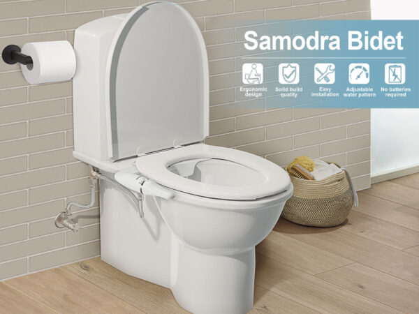 Ultra-Slim Bidet Toilet Seat Attachment - Image 2