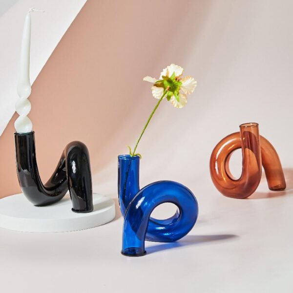 Abstract Vase/Candle Holder - Image 7
