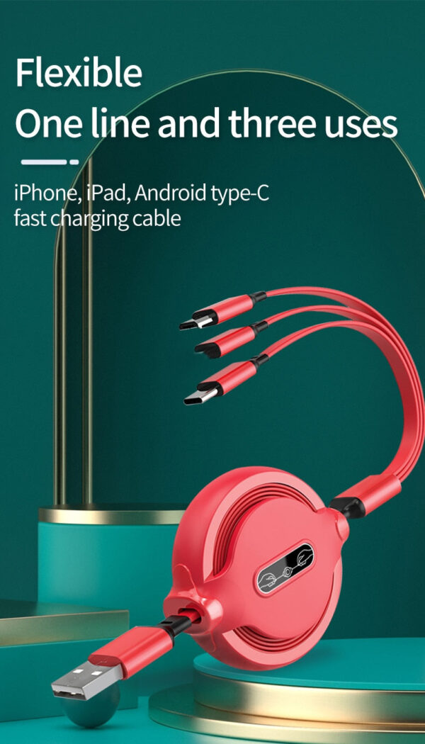 3in1 Mobile Charging Cable - Image 6