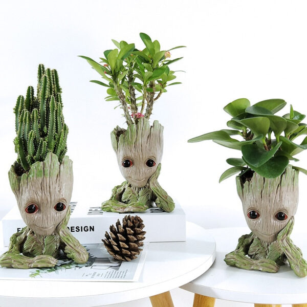 Groot Flowerpots Home Decoration Children'S Toys Pens Storage Organizer Flowerpots Garden Planter Multifunction Storage Crafts - Image 5