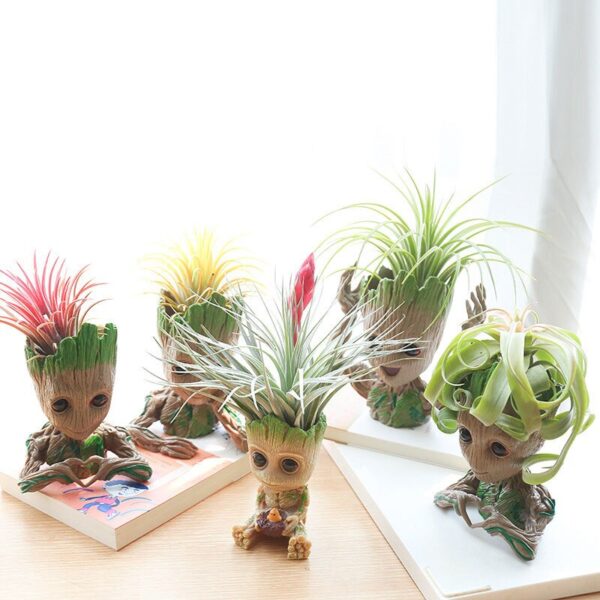 Groot Flowerpots Home Decoration Children'S Toys Pens Storage Organizer Flowerpots Garden Planter Multifunction Storage Crafts - Image 16