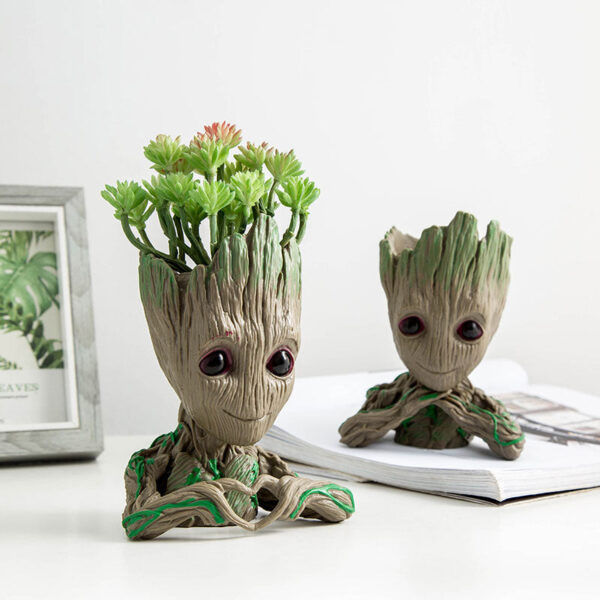 Groot Flowerpots Home Decoration Children'S Toys Pens Storage Organizer Flowerpots Garden Planter Multifunction Storage Crafts - Image 9